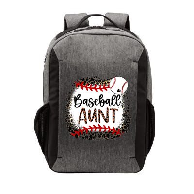 Baseball Aunt Leopard Baseball Aunt Vector Backpack