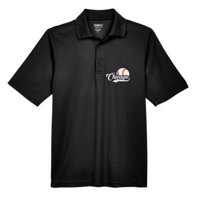 Baseball American Lover Chicago Men's Origin Performance Piqué Polo