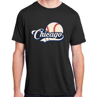 Baseball American Lover Chicago Adult ChromaSoft Performance T-Shirt