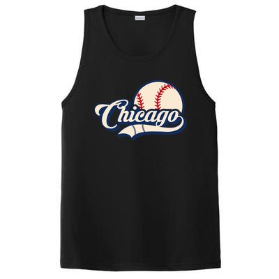 Baseball American Lover Chicago PosiCharge Competitor Tank