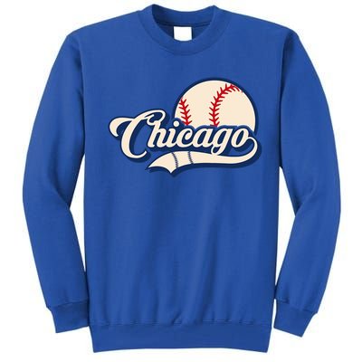 Baseball American Lover Chicago Tall Sweatshirt