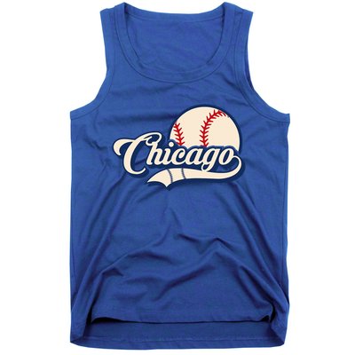 Baseball American Lover Chicago Tank Top