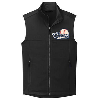 Baseball American Lover Chicago Collective Smooth Fleece Vest