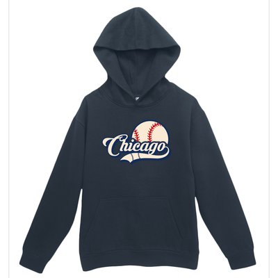 Baseball American Lover Chicago Urban Pullover Hoodie