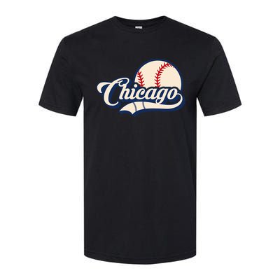 Baseball American Lover Chicago Softstyle® CVC T-Shirt