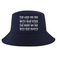 Braille Awareness Less Eyes More Heart Impaired Dots Braille Cool Comfort Performance Bucket Hat