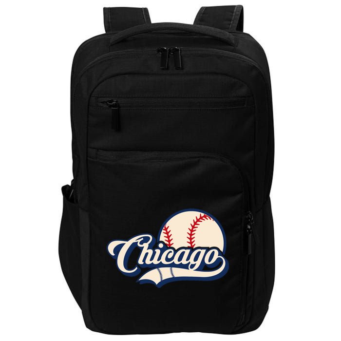 Baseball American Lover Chicago Baseball Impact Tech Backpack