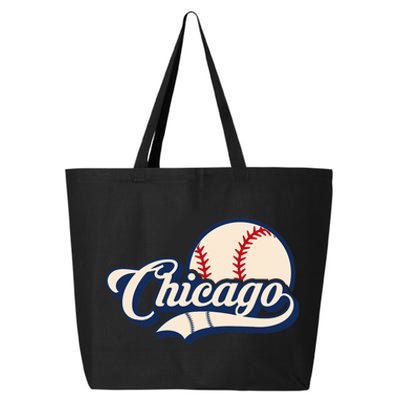 Baseball American Lover Chicago Baseball 25L Jumbo Tote