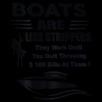 Boats Are Like Strippers They Work Until You Quit 16oz Travel Tumbler