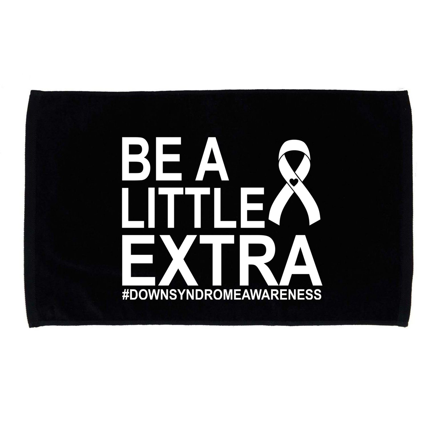 Be A Little Extra Down Syndrome Awareness Microfiber Hand Towel