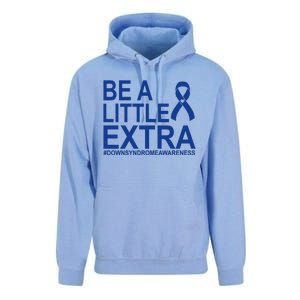 Be A Little Extra Down Syndrome Awareness Unisex Surf Hoodie