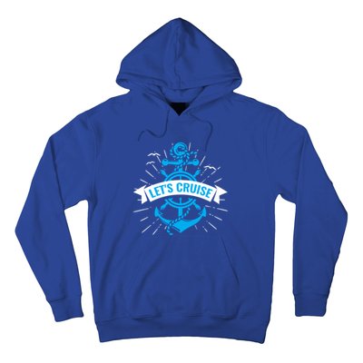 Boat Anchor Let’S Cruise Family Vacation Travel Gift Hoodie