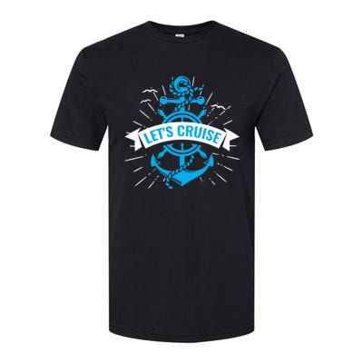 Boat Anchor Let’S Cruise Family Vacation Travel Gift Softstyle® CVC T-Shirt