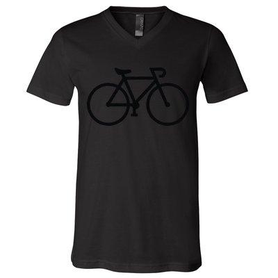 Bicycle American Lady In Pakistan V-Neck T-Shirt