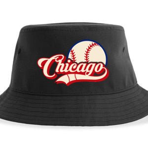 Baseball American Lover Chicago Baseball Sustainable Bucket Hat