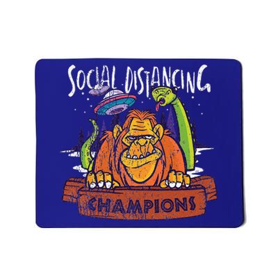 Bigfoot Aliens Loch Ness Monster Halloween Costume Mousepad