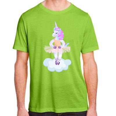 Ballet Dancer Unicorn Adult ChromaSoft Performance T-Shirt