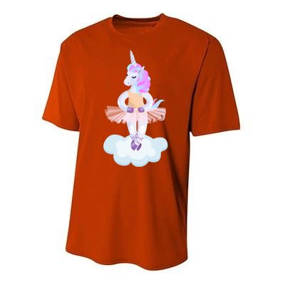 Ballet Dancer Unicorn Performance Sprint T-Shirt