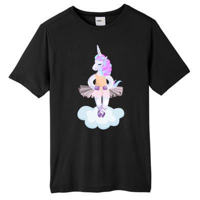 Ballet Dancer Unicorn Tall Fusion ChromaSoft Performance T-Shirt