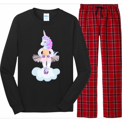 Ballet Dancer Unicorn Long Sleeve Pajama Set