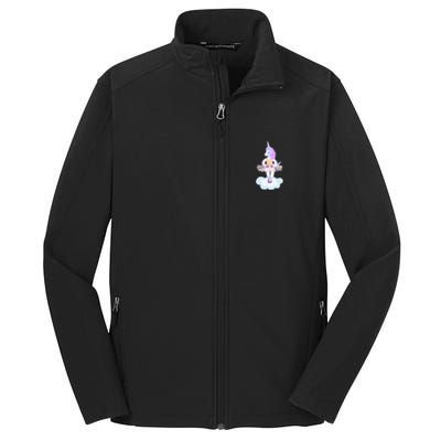 Ballet Dancer Unicorn Core Soft Shell Jacket