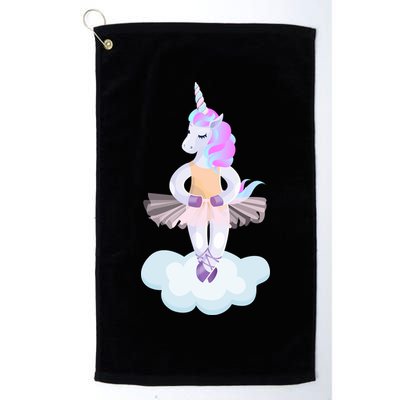 Ballet Dancer Unicorn Golf Towel
