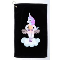 Ballet Dancer Unicorn Golf Towel