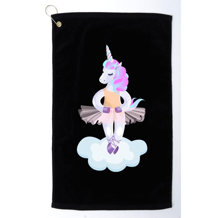 Ballet Dancer Unicorn Golf Towel