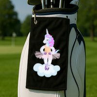 Ballet Dancer Unicorn Golf Towel