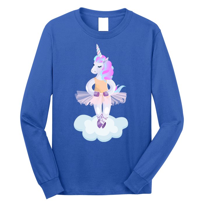 Ballet Dancer Unicorn Long Sleeve Shirt