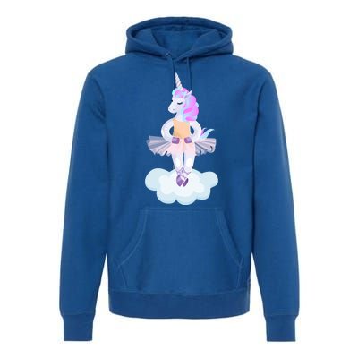 Ballet Dancer Unicorn Premium Hoodie