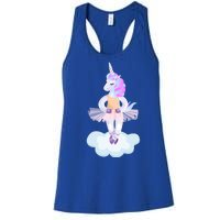 Ballet Dancer Unicorn Women's Racerback Tank