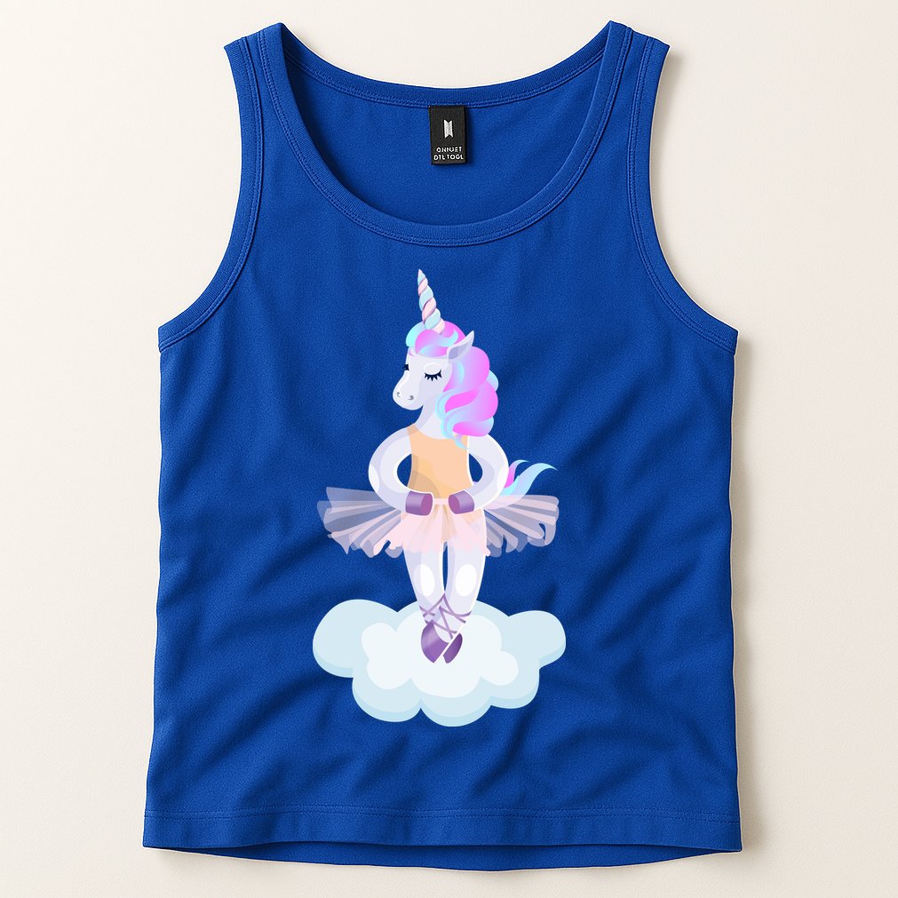 Ballet Dancer Unicorn Tank Top