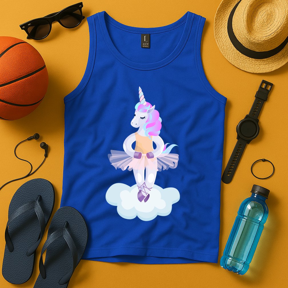 Ballet Dancer Unicorn Tank Top