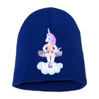 Ballet Dancer Unicorn Short Acrylic Beanie