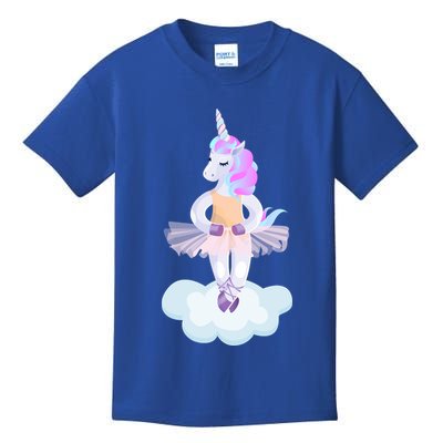 Ballet Dancer Unicorn Kids T-Shirt