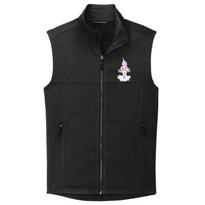 Ballet Dancer Unicorn Collective Smooth Fleece Vest