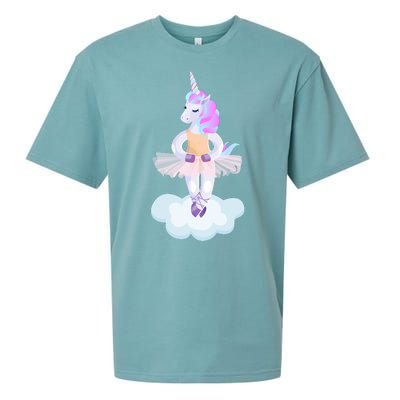 Ballet Dancer Unicorn Sueded Cloud Jersey T-Shirt