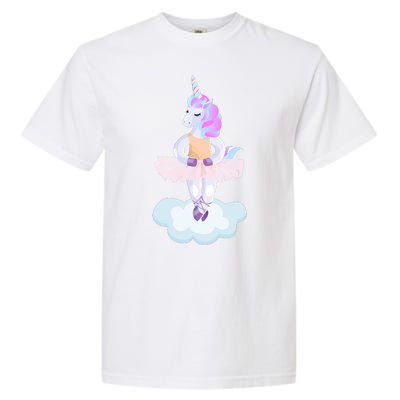 Ballet Dancer Unicorn Garment-Dyed Heavyweight T-Shirt