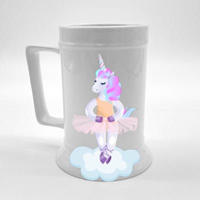 Ballet Dancer Unicorn Beer Stein