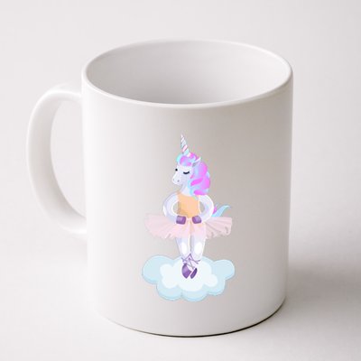 Ballet Dancer Unicorn Coffee Mug