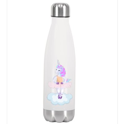 Ballet Dancer Unicorn Stainless Steel Insulated Water Bottle