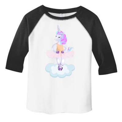 Ballet Dancer Unicorn Toddler Fine Jersey T-Shirt