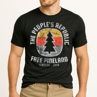 Badge American Marauder Free Pineland retro Camping Cooling Performance Crew T-Shirt