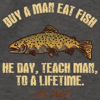 Buy A Man Eat Fish He Day Teach Man To A Lifetime Vector Backpack