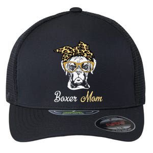 Birthday And MotherS Day Giftboxer Mom Flexfit Unipanel Trucker Cap