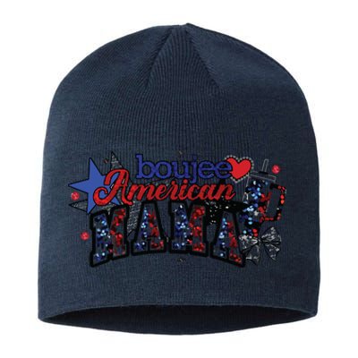 Boujee American Mama Sustainable Beanie