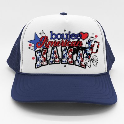 Boujee American Mama Trucker Hat