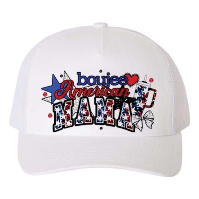 Boujee American Mama Yupoong Adult 5-Panel Trucker Hat