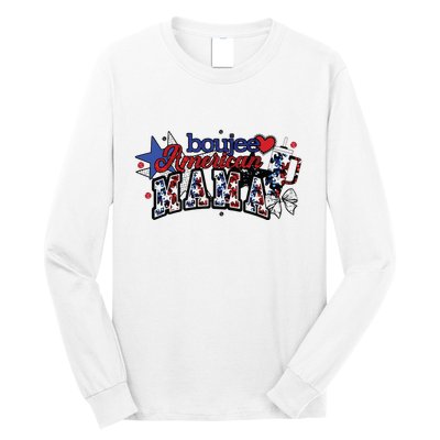 Boujee American Mama Long Sleeve Shirt